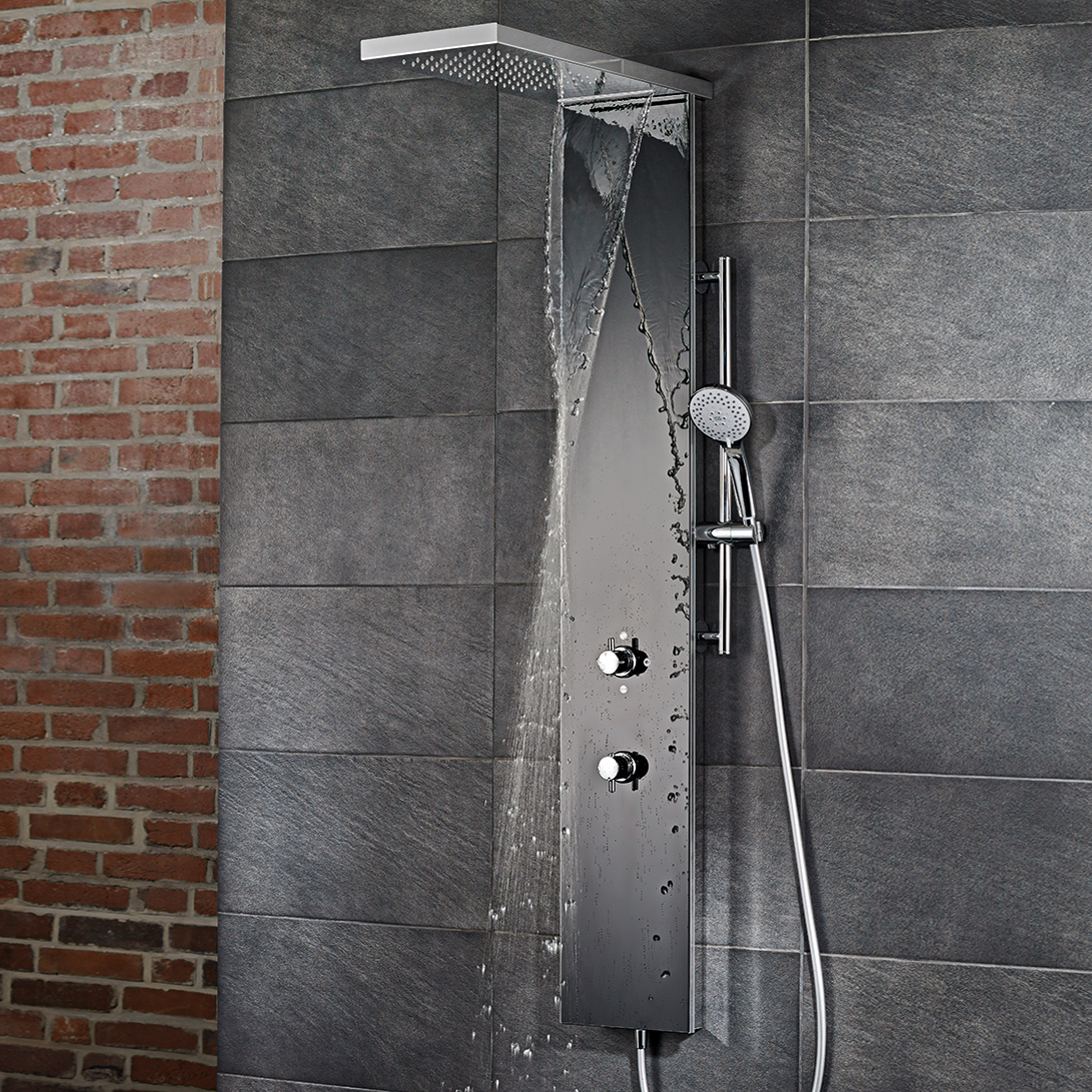 Douchepaneel Lavida Plus met waterval